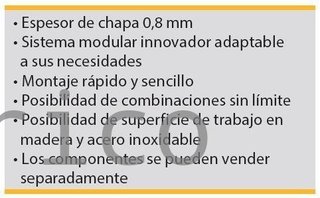 Conjunto Taller 5 Módulos S/Madera Alyco
