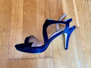 Sandalias negras mujer