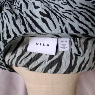 Vestido Vila estampado animal print