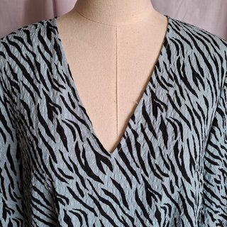 Vestido Vila estampado animal print