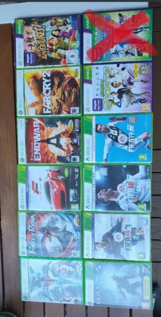 Lote 12  Juegos Xbox 360