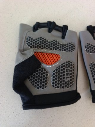 Guantes Fitness Ciclismo HUWAI Negro Gris
