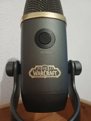 MICRÓFONO BLUE YETI EDICIÓN WORLD OF WARCRAFT
