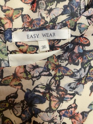 Vestido Easy Wear estampado mariposas Talla S