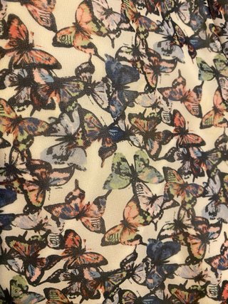 Vestido Easy Wear estampado mariposas Talla S
