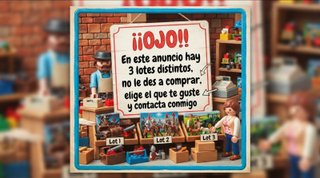 Lote 1737 6574 6577 Playmobil halloween