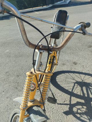 Bicicleta Motoretta-2 G.A.C. Amarilla
