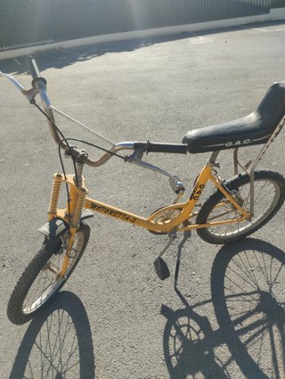 Bicicleta Motoretta-2 G.A.C. Amarilla