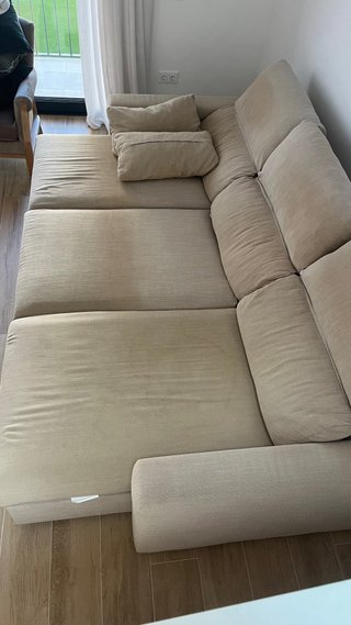 Sofá Ikea Eskilstuna Tela Beige