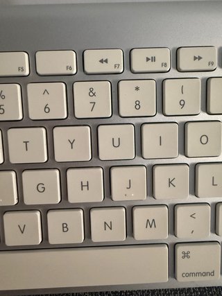 Teclado Apple Mac QWERTY inglés/US