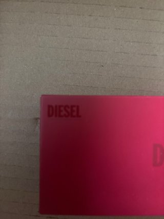 Accesorio cabello Diesel rojo y plata