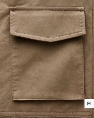 Parka Mango bolsillos cuello alto