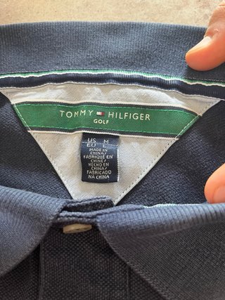 Polo Tommy Hilfiger Blu Navy Taglia L