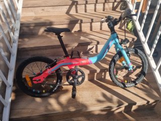 Bicicleta Orbea Grow 1 azul y rosa