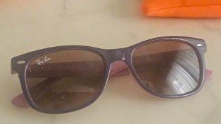 Occhiali da sole da bambino Ray-Ban viola
