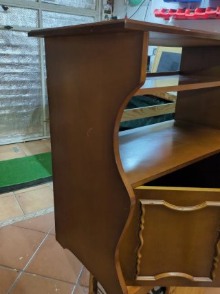 Mueble auxiliar madera TV