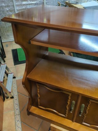 Mueble auxiliar madera TV