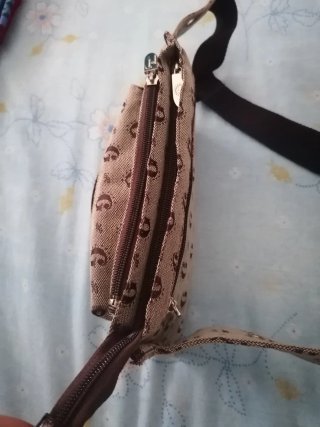 Marsupio multi tasche beige/marrone