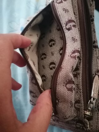 Marsupio multi tasche beige/marrone