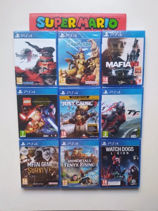 🆕-PRECINTADOS- Juegos PS4 versiones 🇪🇦