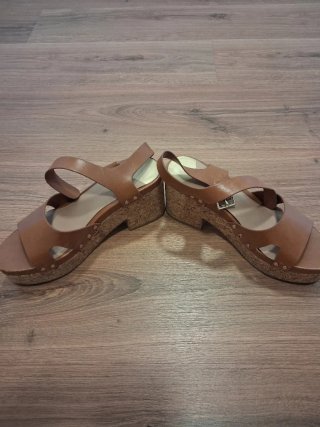 Sandalias Stradivarius Marrones Talla 39