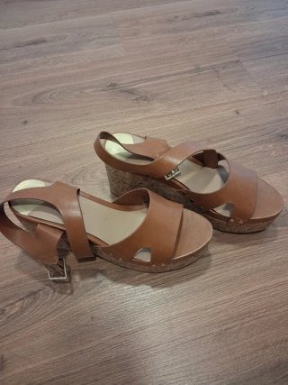 Sandalias Stradivarius Marrones Talla 39