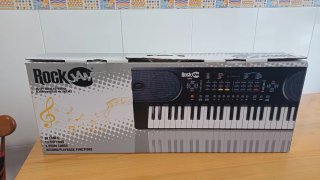 Teclado RockJam RJ560 con adaptador