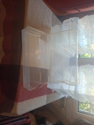 Lote 7 Cajas transparentes para almacenar lo que q