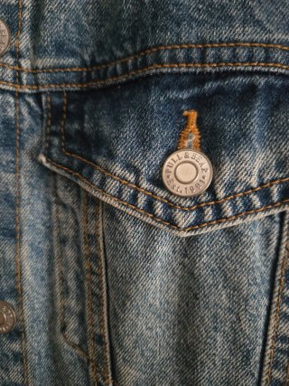 Chaqueta Vaquera Oversize Pull&Bear Talla M
