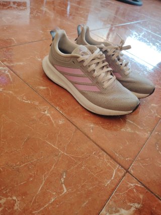 Adidas Bambas Grises y Rosas