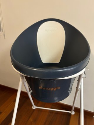 Bañera bebé Shnuggle con soporte