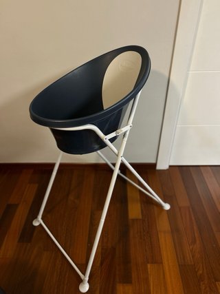 Bañera bebé Shnuggle con soporte