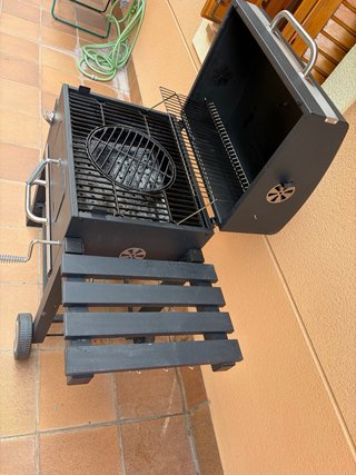 Barbacoa Carbón Tarrington Negra