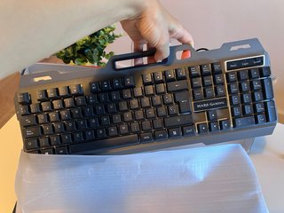 Tastiera Gaming Mars Gaming MK120 RGB in Alluminio