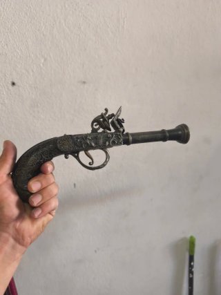 Réplica Pistola Antigua Decorativa