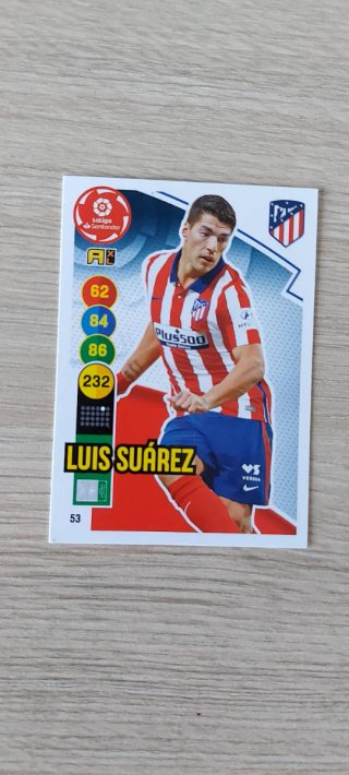 Luis Suárez Adrenalyn 20-21 Balón de Oro y normal