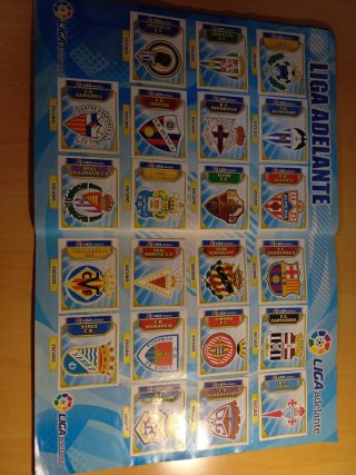 Álbum Liga Este 2011-12 Completo