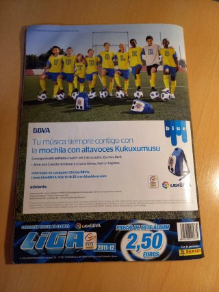 Álbum Liga Este 2011-12 Completo