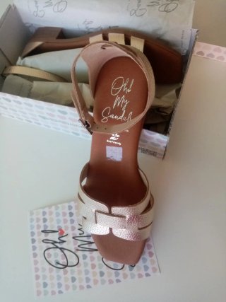 Sandalias Oh! My Sandals piel T.40
