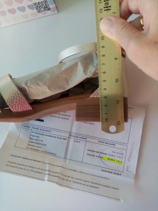 Sandalias Oh! My Sandals piel T.40