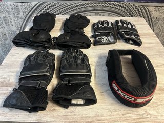 3 pares de Guantes Moto mujer/hombre Talla Pequeña