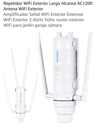 Antena WiFi Exterior Flashowl AC1200