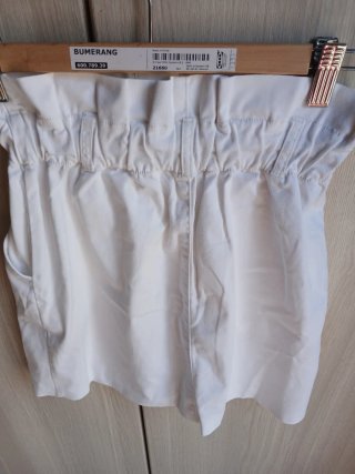 Falda Zara Blanca Talla M