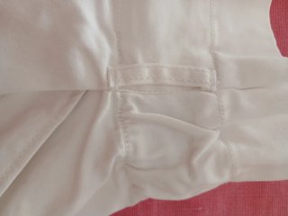 Falda Zara Blanca Talla M