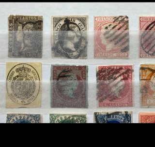 Spagna Classici 1850–1877 – Isabella II, Governo Provvisorio, I Repubblica e Alfonso XII – Lotto di studio