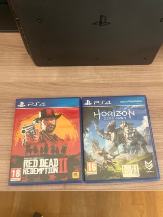 PS4 Slim 500GB + Mando + 2 Juegos