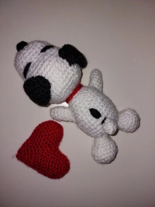 Muñeco Snoopy Crochet