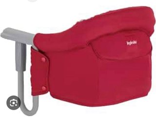 Trona Inglesina Fast Plegable Azul y Roja