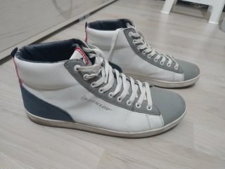 Scarpe Dunlop grigie e bianche