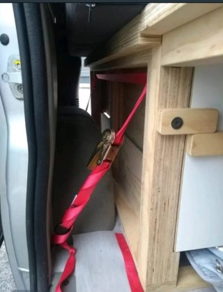 Mueble Cama Camper con Colchón Viscoelástico